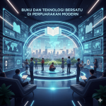 Buku dan Teknologi Bersatu di Perpustakaan Modern